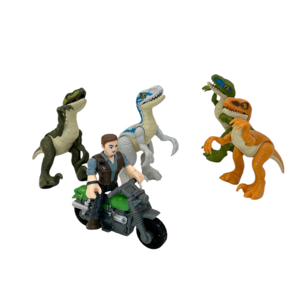 Jurrasic World Raptor Raid Dinosaur Set